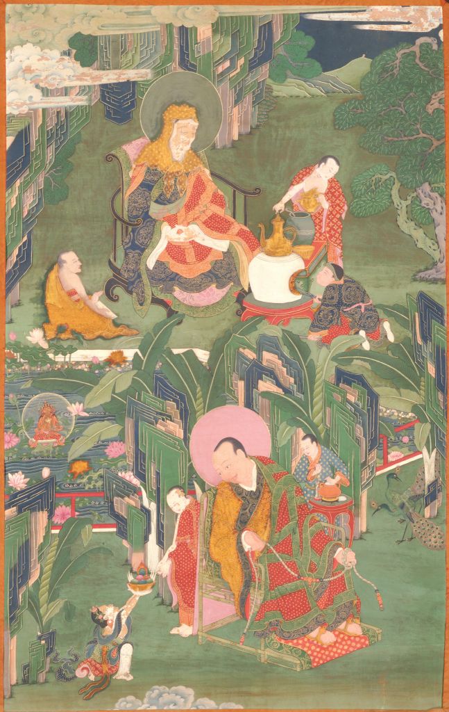 图片[1]-Adido and Thangka, the Venerable Monk of the Punic War-China Archive